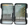Image de Brüder Mannesmann M54325 Boor- en bitassortiment 16-delig Metaal 1.5 mm, 2 mm, 2.5 mm, 3 mm, 4 mm, 4.5 mm, 5 mm, 6 mm