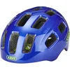 Image de ABUS Casque de vélo Youn-I 2.0 - Avec lumière pour enfants, adolescents et jeunes adultes - Pour filles et garçons - Bleu (scintillant), Taille M (52-57 cm)