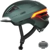 Image de ABUS Casque de vélo HYP-E avec feu avant, feu arrière et lumière clignotante - Convient également pour vélo électrique et S-Pedelec - Pour adolescents et adultes - Taille S - Vert