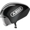 Image de ABUS Casque de vélo Gamechange TT 1.1 - Casque de vélo aérodynamique pour conduite sportive - Triathlon, chronométrage et cyclisme sur rail - Pour homme et femme - Taille L, noir