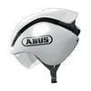 Image de ABUS Casque de vélo GameChanger Tri - Pour triathlètes et cyclistes - Aérodynamique pour les meilleurs temps - Pour homme et femme - Blanc, Taille S