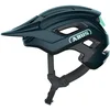 Image de ABUS Cliffhanger Casque de VTT - Casque de vélo pour les trails exigeants - Avec grandes ouvertures d'aération et système de sangles TriVider - Pour homme et femme - Bleu/vert menthe - Taille M