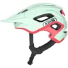Image de ABUS Cliffhanger Casque de VTT - Casque de vélo pour les trails exigeants - Avec grandes ouvertures d'aération et système de sangles TriVider - Pour homme et femme - Vert menthe/rose, taille M