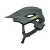 Image de ABUS Casque VTT Cliffhanger - Casque de vélo pour les trails exigeants - Avec grandes ouvertures d'aération et système de sangles TriVider - Pour homme et femme - Gris/jaune, taille S