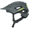 Image de ABUS Cliffhanger Casque de VTT - Casque de vélo pour les trails exigeants - Avec grandes ouvertures d'aération et système de sangles TriVider - Pour homme et femme - Gris/jaune, taille L