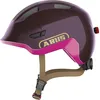 Image de ABUS Casque pour enfant Smiley 3.0 ACE LED - Casque de vélo avec lumière - Coupe profonde et espace pour une tresse - Pour filles et garçons - Violet brillant, taille M