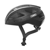 Image de ABUS Casque de vélo de route Macator - Casque de vélo sportif pour débutants - Également porte-tresse - Femme et Homme - Noir mat, taille S, S (51-55 cm)
