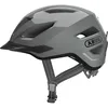 Image de ABUS Casque de ville Pedelec 2.0 - Casque de vélo avec feu arrière et capot de pluie - Pour le trafic urbain - Femme Homme - Gris, Taille L, Gris (race grey), L (56-62 cm)