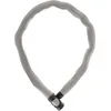 Image de ABUS IVERA Chain 7210 Antivol de Vélo à Chaîne - Avec Gaine en Fibres Synthétiques Flexibles IvyTex - Niveau de Sécurité ABUS 8 - 110 cm - Couleur : gris