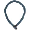 Image de ABUS IVERA Chain 7210 Antivol de Vélo à Chaîne - Avec Gaine en Fibres Synthétiques Flexibles IvyTex - Niveau de Sécurité ABUS 8 - 110 cm - Couleur : noir