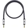 Image de Oehlbach i-Connect J-35 Jackplug Audio Aansluitkabel [1x Jackplug male 3,5 mm - 1x Jackplug male 3,5 mm] 0.50 m Zwart Vergulde steekcontacten