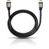 Image de Oehlbach Black Magic, Ethernet Haut débit HDMI-Cable, 4k Ultra HD 50/60Hz, 2160p, 21:9 Cinema, HDR, 3D, 18Gbit/s, OFC - 7,50m