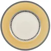 Image de Villeroy & Boch Audun Fleur Assiette plate en porcelaine de qualité supérieure Blanc/gris/jaune 27 cm