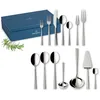 Image de Villeroy & Boch Blacksmith Lot de 70 couverts en acier inoxydable pour jusqu'à 12 personnes