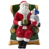 Image de Villeroy & Boch Christmas Toy S Père Noël sur Son Fauteuil, Multicolore, 10 x 10 x 15 cm