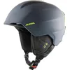 Image de ALPINA Unisexe - Adultes, GRAND Casque de Ski, Charcoal-Neon Mat, 54-57 cm