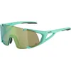 Image de ALPINA Unisexe - Adultes, HAWKEYE S Q-LITE Lunettes de sport, turquoise matt, One Size