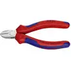 Image de Knipex 76 05 125 Elektronica en fijnmechanica Zijkniptang Met facet 125 mm
