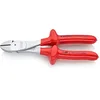 Image de KNIPEX Pince coupante de côté à forte démultiplication chromée, 74 07 200