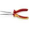 Image de Knipex 26 16 200 Platte rondbektang VDE Recht Vanadium elektrostaal 200 mm