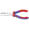 Image de Knipex 26 25 200 Platte rondbektang Elektronica en fijnmechanica 40° gebogen Vanadium elektrostaal 200 mm