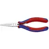 Image de Knipex 35 62 145 Elektronica en fijnmechanica Spitsbektang Recht 145 mm
