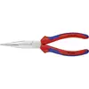 Image de Knipex 38 15 200 Platte rondbektang Elektronica en fijnmechanica Recht Vanadium elektrostaal 200 mm