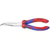 Image de Knipex 38 25 200 Platte rondbektang Elektronica en fijnmechanica 40° gebogen Vanadium elektrostaal 200 mm