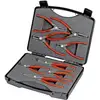 Image de Knipex 00 21 25 Precisie-borgveertang set Geschikt voor borgringen Binnen- en buitenringen 12-25 mm, 19-60 mm 10-25 mm, 19-60 mm Puntvorm 90° haaks, Recht