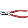 Image de Knipex 46 31 A02 Precisie-borgveertang Geschikt voor borgringen Buitenringen 3-10 mm Puntvorm 45° gebogen