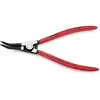 Image de Knipex 46 31 A32 Precisie-borgveertang Geschikt voor borgringen Buitenringen 40-100 mm Puntvorm 45° gebogen