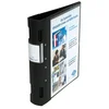 Image de Wedo 05818001 Classeur A4 Ergogrip en plastique avec système 4 anneaux 55 mm (Noir) (Import Allemagne)