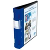 Image de Wedo 05818003 Classeur A4 Ergogrip 4 anneaux en plastique 55 mm (Bleu) (Import Allemagne)