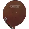 Image de Schwaiger SPI085PR Satellietschotel 85 cm Reflectormateriaal: Aluminium Steenrood
