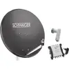 Image de Schwaiger SPI9961SET6 Satellietset zonder receiver Aantal gebruikers: 8 80 cm