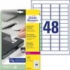 Image de Avery Réf L6113-20 Étiquettes de sécurité Laser 45,7 mm x 21,2 mm 960 étiquettes (Import Royaume Uni)