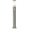 Image de Brilliant 43699/82 Chorus Staande buitenlamp met bewegingsmelder LED E27 10 W RVS