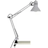 Image de BRILLIANT lampe, lampe à pince de bureau Hobby titane, métal, 1x A60, E27, 40W, lampes normales (non incluses), A ++