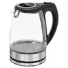 Image de Bouilloire électrique Bomann WKS 6032 G CB - 1,7 Litre Verre - 2200 Watts Base 360° Chrome