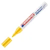 Image de edding 750 Marqueur peinture - jaune - 1 stylo - pointe ronde 2-4 mm - marqueur de peinture pour l'étiquetage du métal, verre, roche ou du plastique - résistant à la chaleur, permanent et étanche