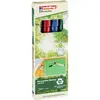 Image de Edding 25 EcoLine 4-25-4 Permanent marker Zwart, Rood, Blauw, Groen Watervast: Ja