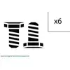 Image de Schaeffler LUK Visserie, volant moteur pour CHEVROLET: Nubira, Captiva, Cruze, Lacetti, Epica & VAUXHALL: Antara & OPEL: Antara (Ref: 411 0221 10)
