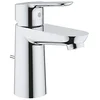 Image de GROHE 23802000 - Bau edge Grifo de lavabo avec barre de tracón, vaciador automatiático, systeme de ahorra de agua, tamaño S