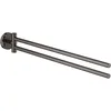 Image de Grohe 40371A01 Essentials   Barre de Support pour Serviette Double Hard Graphite,