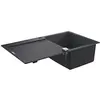 Image de GROHE K500 31644AP0 Évier composite avec égouttoir Noir granit