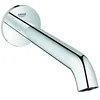 Image de GROHE Essence 13449001 Bec de baignoire (montage mural, bec avec mousseur, surface durable), chromé