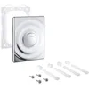 Image de Grohe 42302000 8002244 Surf Plaque de Recouvrement de Rechange 156 X 197 Mm Chromé