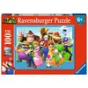 Image de Ravensburger - Puzzle Enfant - Puzzle 100 pièces XXL - Let's-a-go ! / Super Mario - À partir de 6 ans - Puzzle de qualité supérieure - Carton épais et résistant - Aventure - 12001074