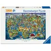 Image de Ravensburger Carte Du Monde 5000p (12001738) Puzzle