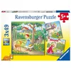 Image de Ravensburger Tiere Raiponce, Chaperon Rouge et Le Roi Grenouille, 08051, Multicolore